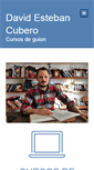 Mobile Screenshot of davidestebancubero.com